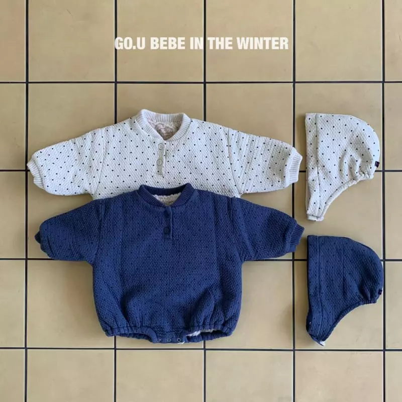 go;u - Korean Baby Fashion - #babyootd - Bebe Pogny Bodysuit