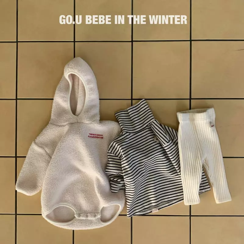 go;u - Korean Baby Fashion - #babyootd - Bebe Mongsil Bodysuit - 8