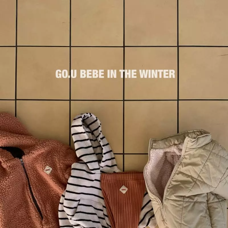 go;u - Korean Baby Fashion - #babyoutfit - Beeb Checks Jumpsuit - 12