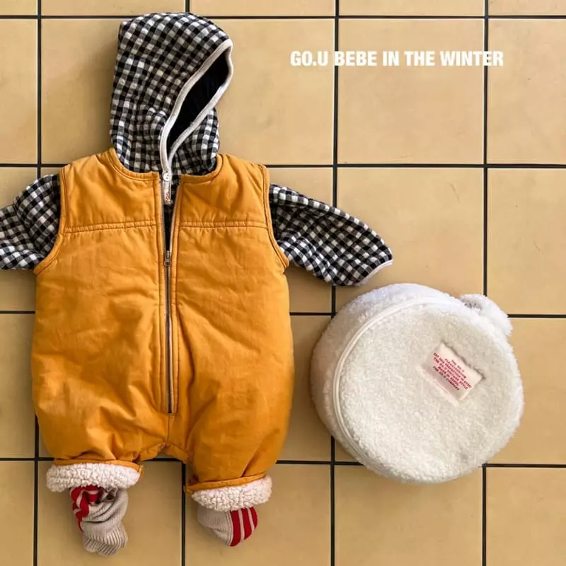 go;u - Korean Baby Fashion - #babyoutfit - Beeb Mic Overalls - 9