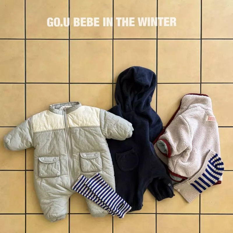 go;u - Korean Baby Fashion - #babyootd - Bebe Toto Bodysuit - 4