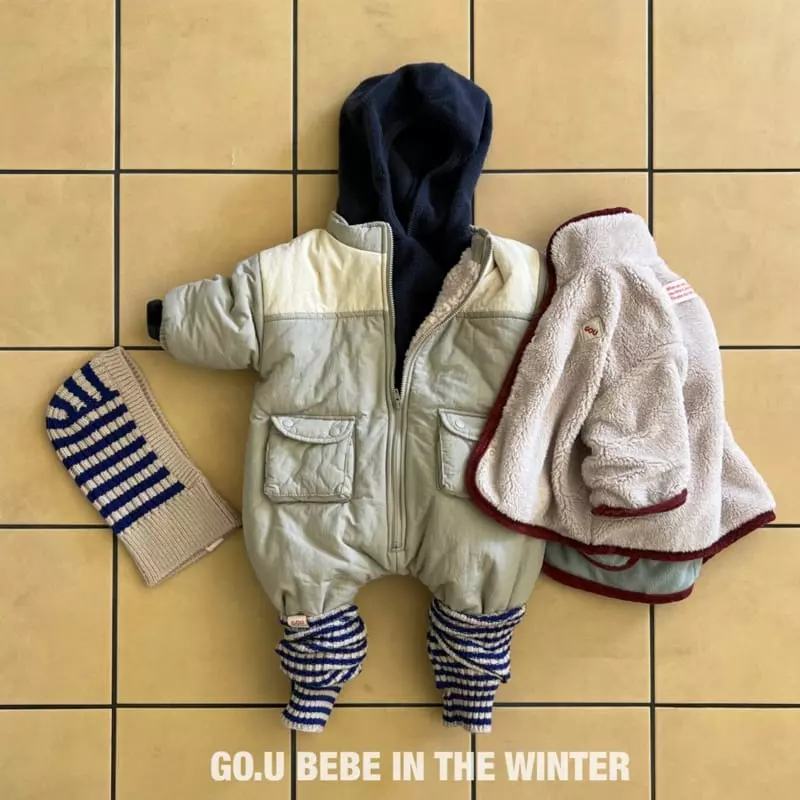 go;u - Korean Baby Fashion - #babyoutfit - Bebe Toto Bodysuit - 5