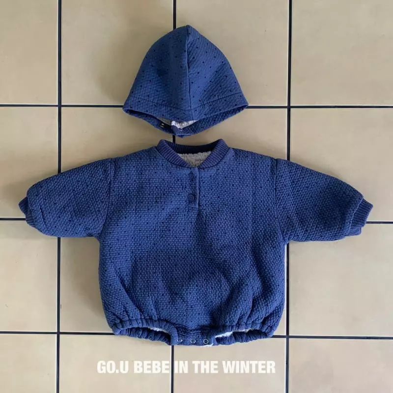 go;u - Korean Baby Fashion - #babyoutfit - Bebe Pogny Bodysuit - 3