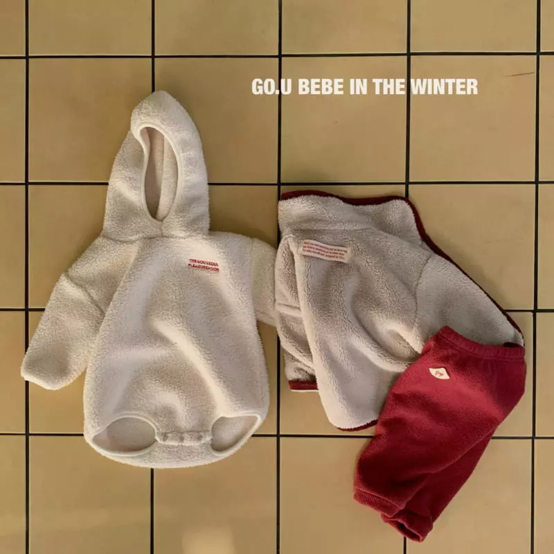 go;u - Korean Baby Fashion - #babyoutfit - Bebe Mongsil Bodysuit - 10