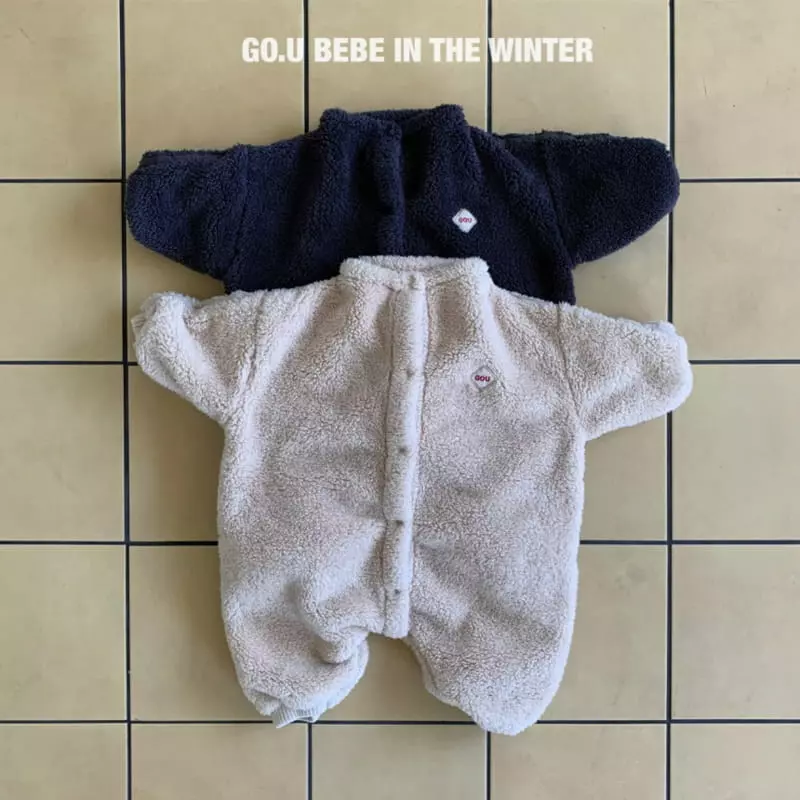 go;u - Korean Baby Fashion - #babywear - Bebe Bear Bodysuit