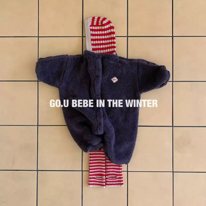 go;u - Korean Baby Fashion - #babywear - Bebe Stripes Baraclava - 8