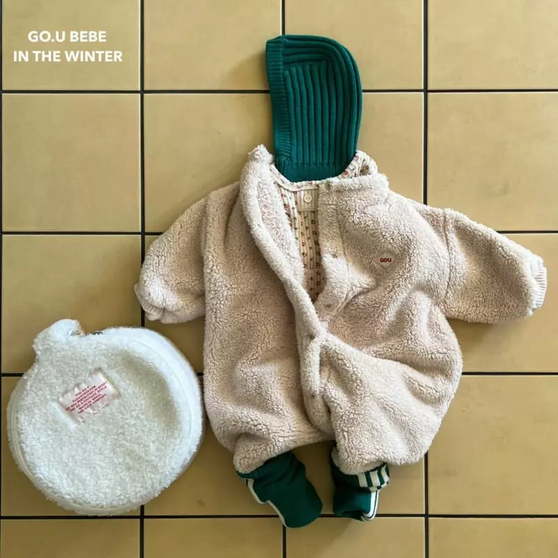 go;u - Korean Baby Fashion - #onlinebabyboutique - Bebe Cozy Bodysuit - 11