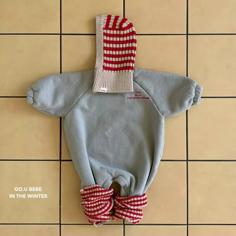 go;u - Korean Baby Fashion - #onlinebabyshop - Bebe Stripes Baraclava - 10