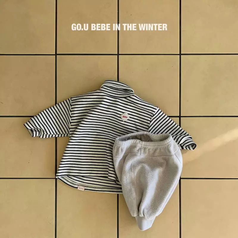 go;u - Korean Baby Fashion - #onlinebabyshop - Bebe Santa Pants - 3