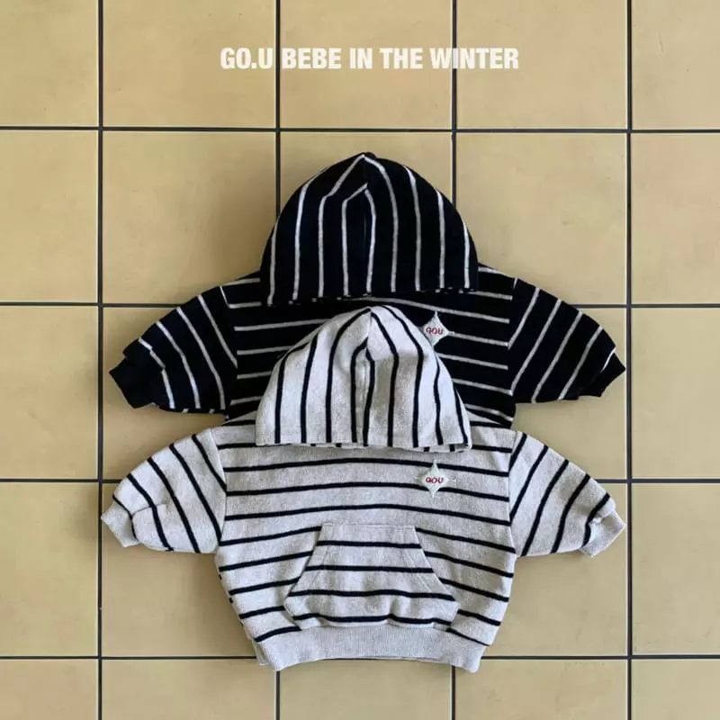 go;u - Korean Baby Fashion - #onlinebabyshop - Bebe Hei Hoody - 2