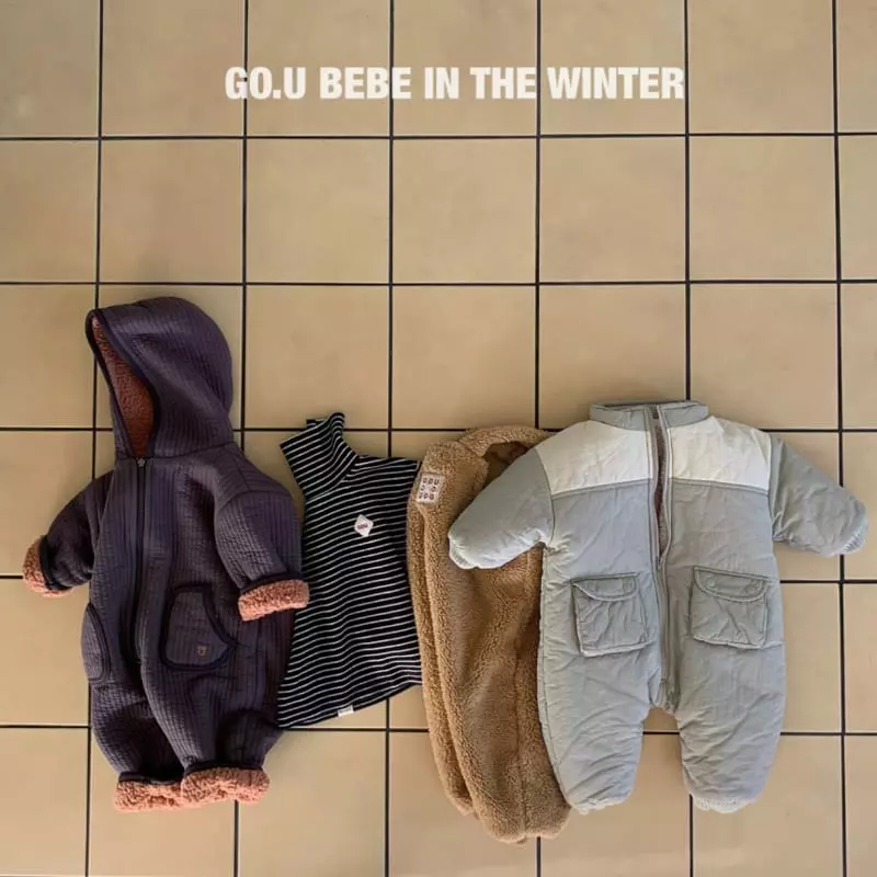 go;u - Korean Baby Fashion - #onlinebabyshop - Bebe Warm Bodysuit - 7