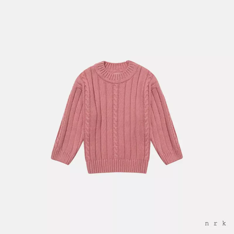 nrk - Korean Children Fashion - #Kfashion4kids - Ril Twist Knit Tee - 6