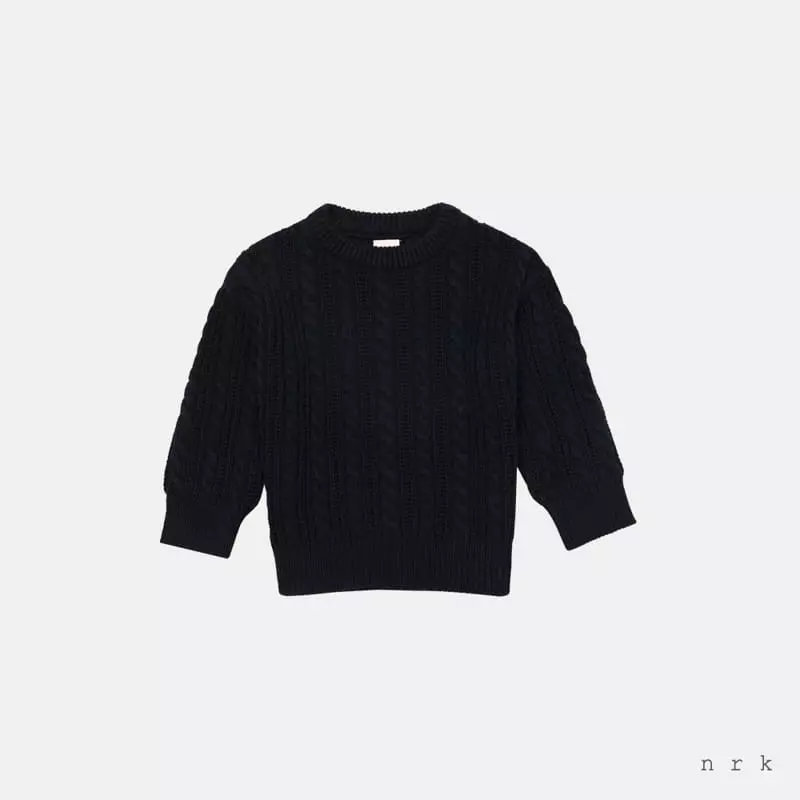 nrk - Korean Children Fashion - #Kfashion4kids - Twist Knit Tee - 5
