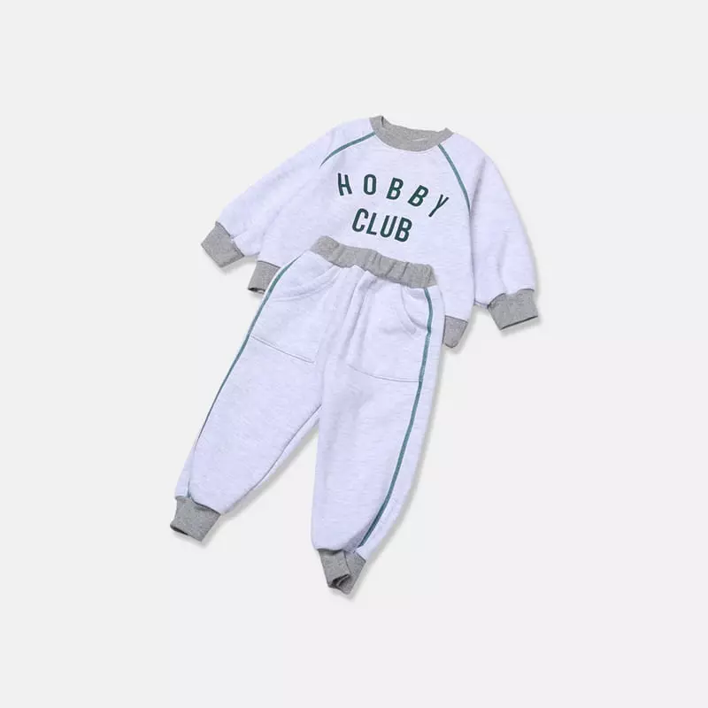 nrk - Korean Children Fashion - #Kfashion4kids - Havi Color Top Bottom Set - 3