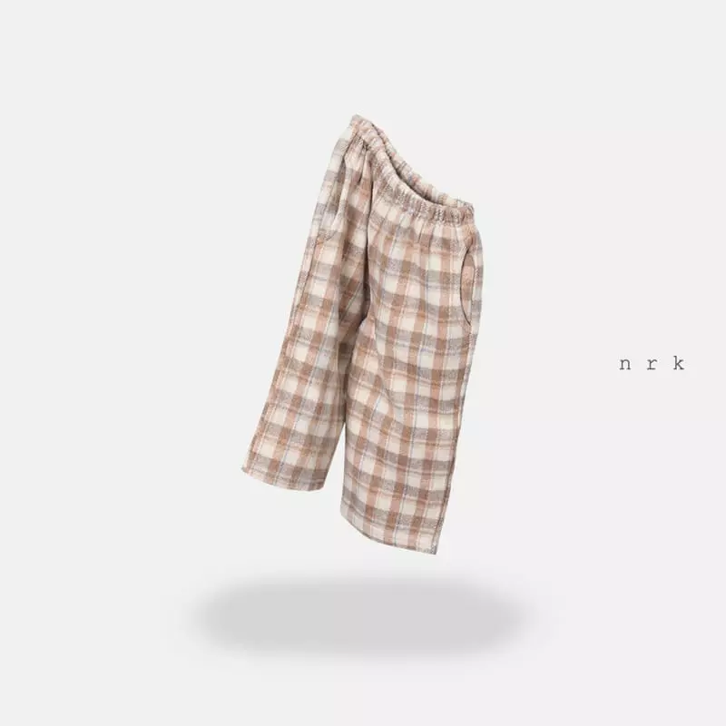 nrk - Korean Children Fashion - #Kfashion4kids - Check Track Pants - 5