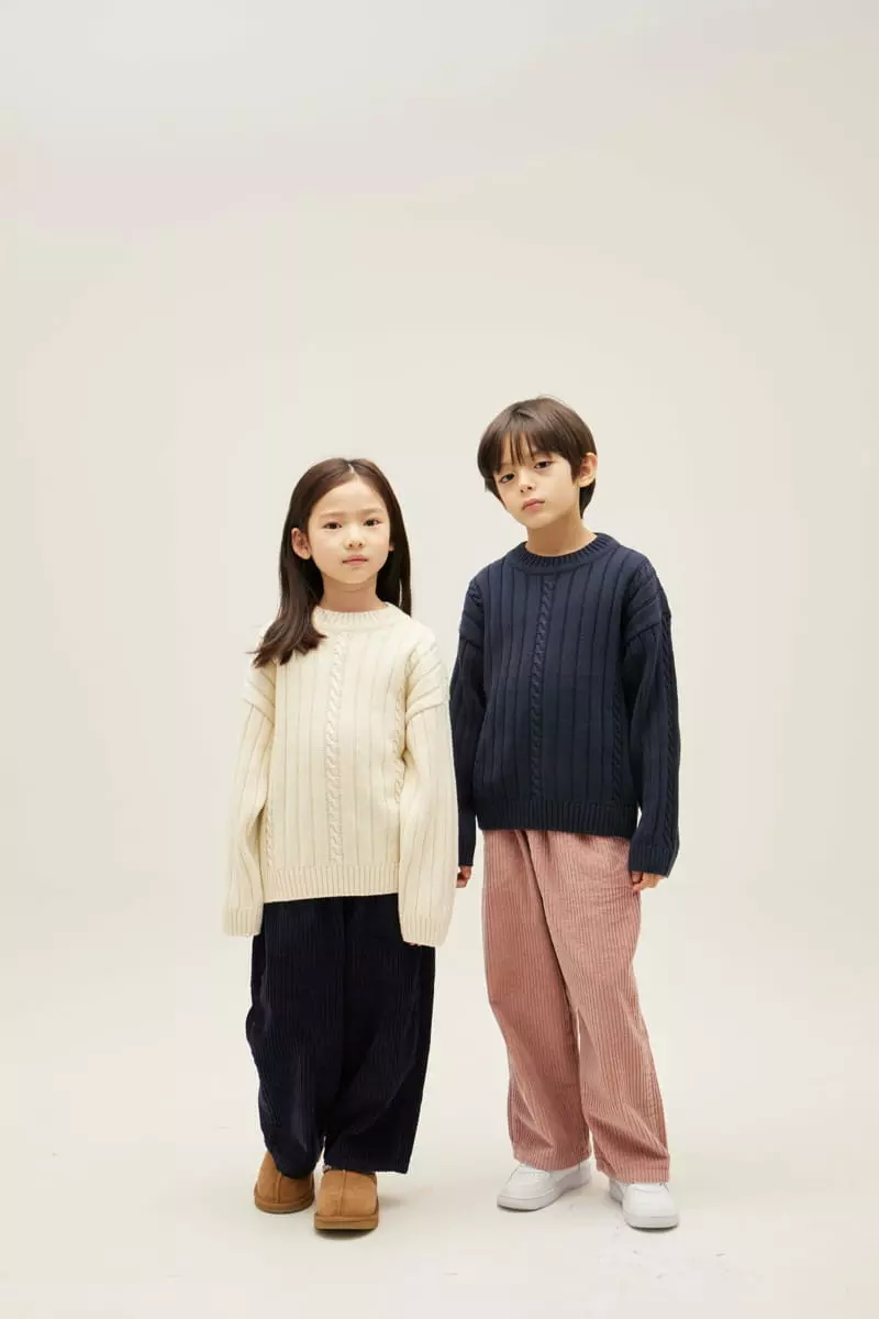nrk - Korean Children Fashion - #childofig - Ril Twist Knit Tee - 11