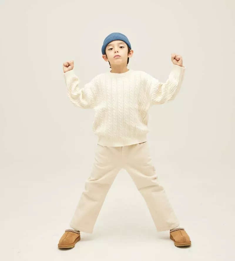 nrk - Korean Children Fashion - #childofig - Twist Knit Tee - 11