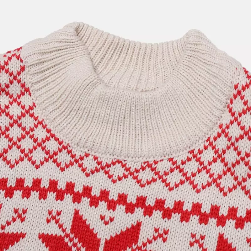 nrk - Korean Children Fashion - #childofig - Snow Flower Knit Tee - 5