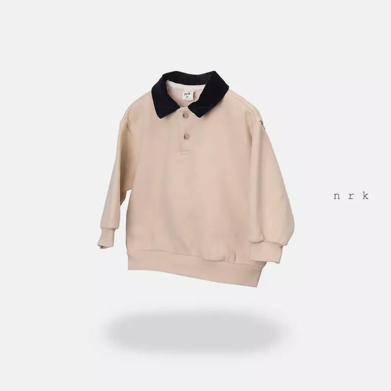 nrk - Korean Children Fashion - #childofig - Rib Collar Sweatshirt - 6