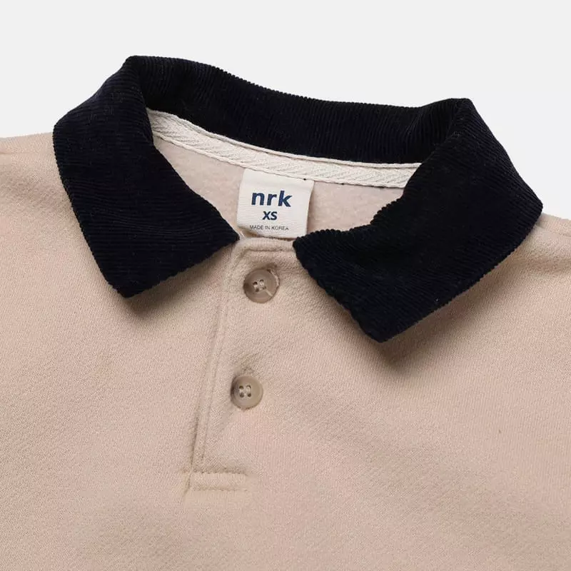nrk - Korean Children Fashion - #childofig - Rib Collar Sweatshirt - 7