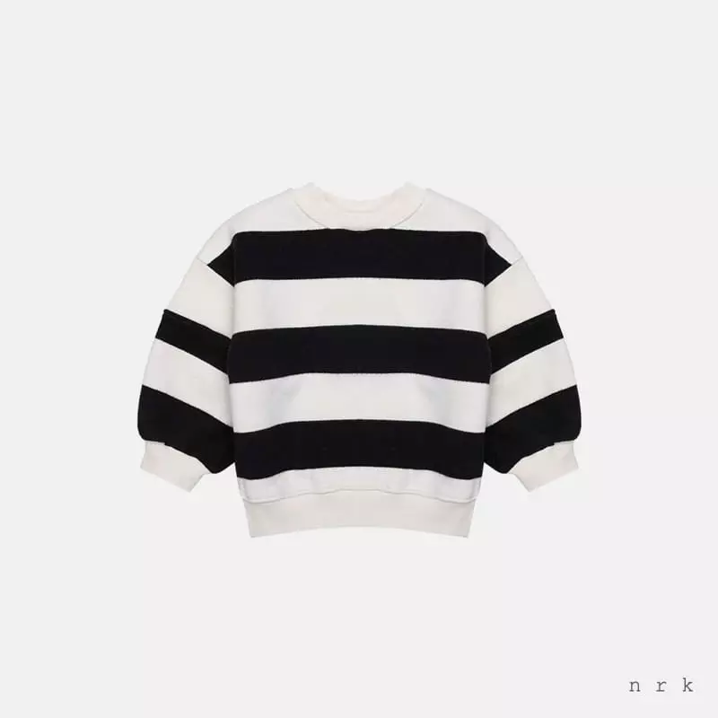 nrk - Korean Children Fashion - #childofig - Color Stripes Sweatshirt - 5