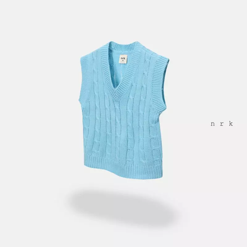 nrk - Korean Children Fashion - #childrensboutique - Cable Vest - 6