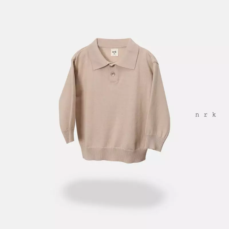nrk - Korean Children Fashion - #childrensboutique - Collar Knit Tee - 3