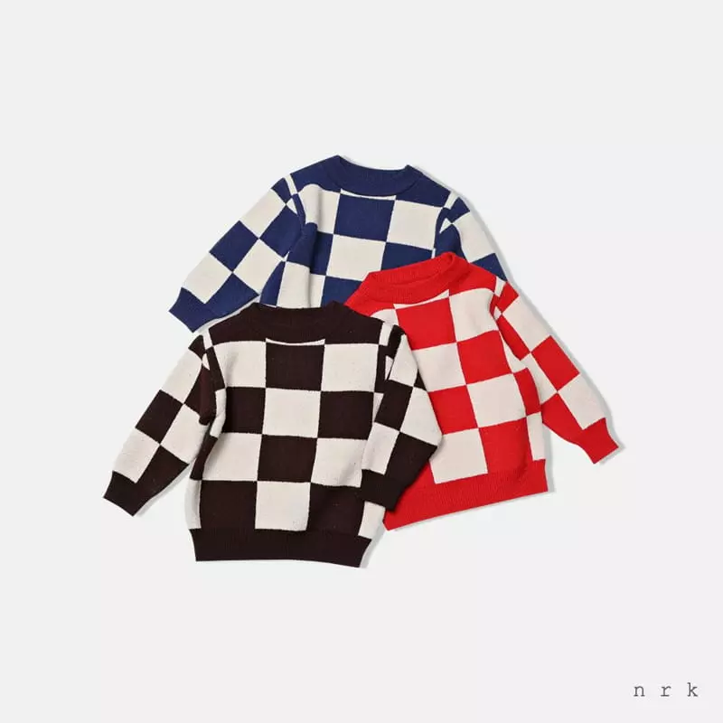 nrk - Korean Children Fashion - #childrensboutique - Bookle Square Knit Tee - 2