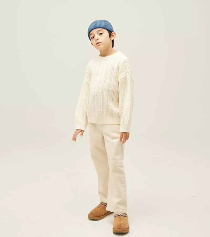 nrk - Korean Children Fashion - #childrensboutique - Twist Knit Tee - 12