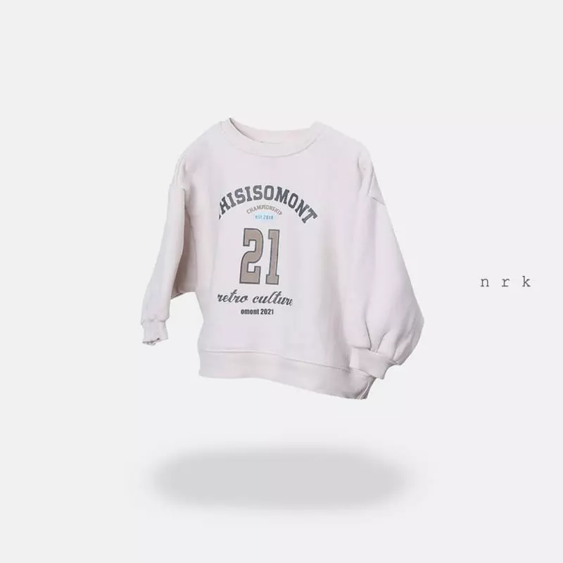 nrk - Korean Children Fashion - #childrensboutique - Retro Sweatshirt - 5