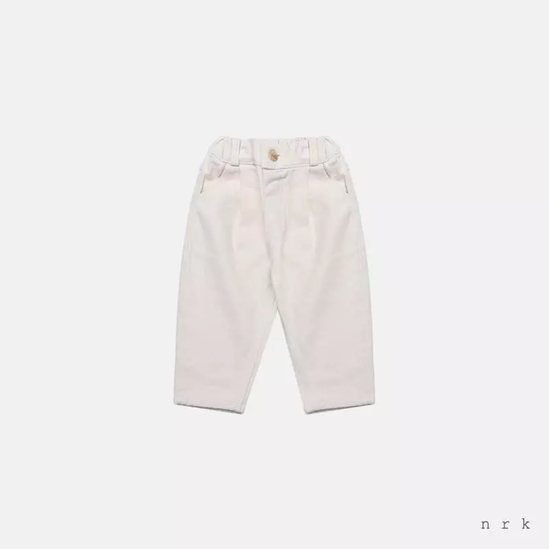 nrk - Korean Children Fashion - #childrensboutique - Peach Wrinkle Pants - 3