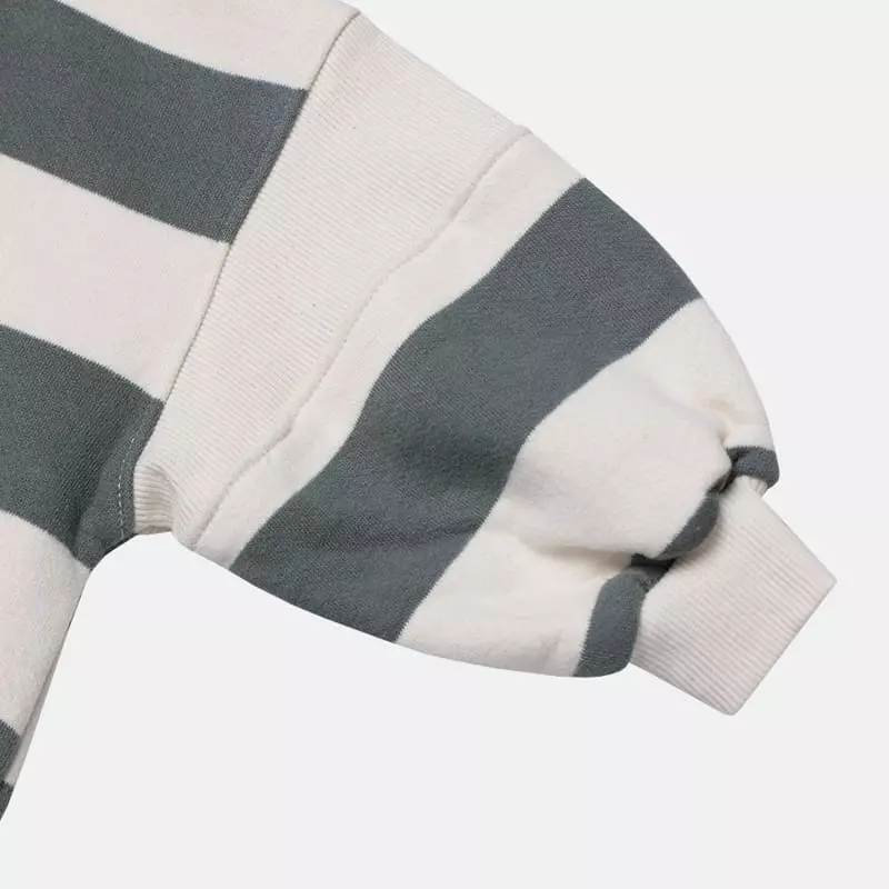 nrk - Korean Children Fashion - #designkidswear - Color Stripes Sweatshirt - 8