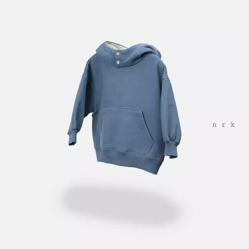 nrk - Korean Children Fashion - #designkidswear - Button  Hoody - 5