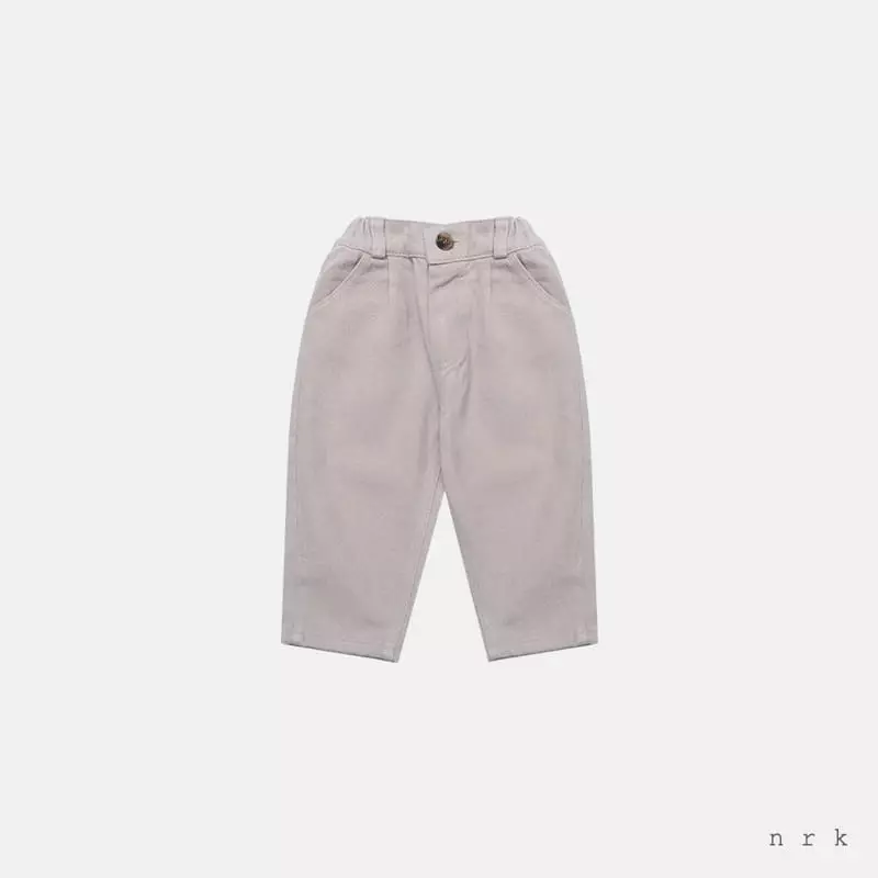nrk - Korean Children Fashion - #childrensboutique - Peach Wrinkle Pants - 4