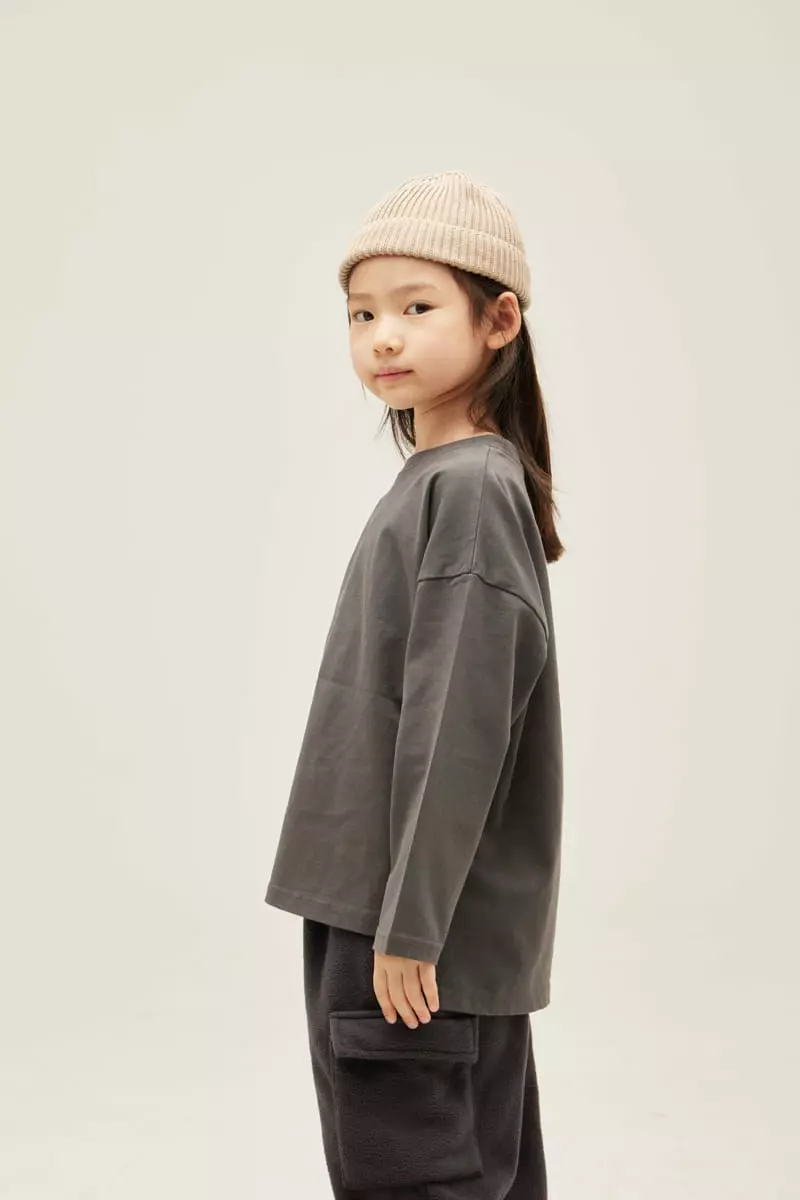 nrk - Korean Children Fashion - #discoveringself - Basic Slit Tee - 12