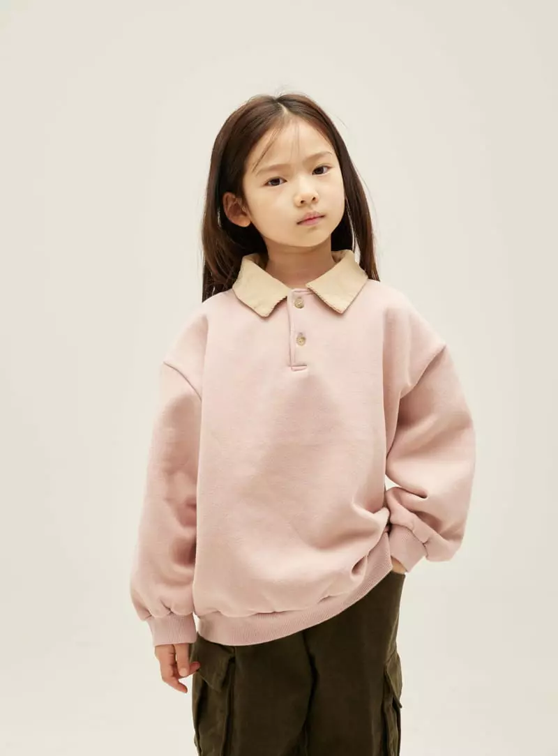 nrk - Korean Children Fashion - #discoveringself - Rib Collar Sweatshirt - 10