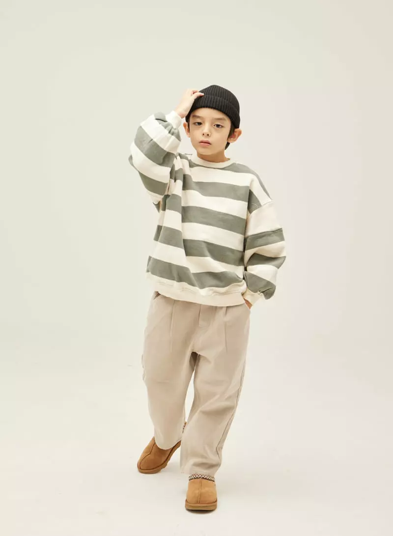 nrk - Korean Children Fashion - #fashionkids - Color Stripes Sweatshirt - 10