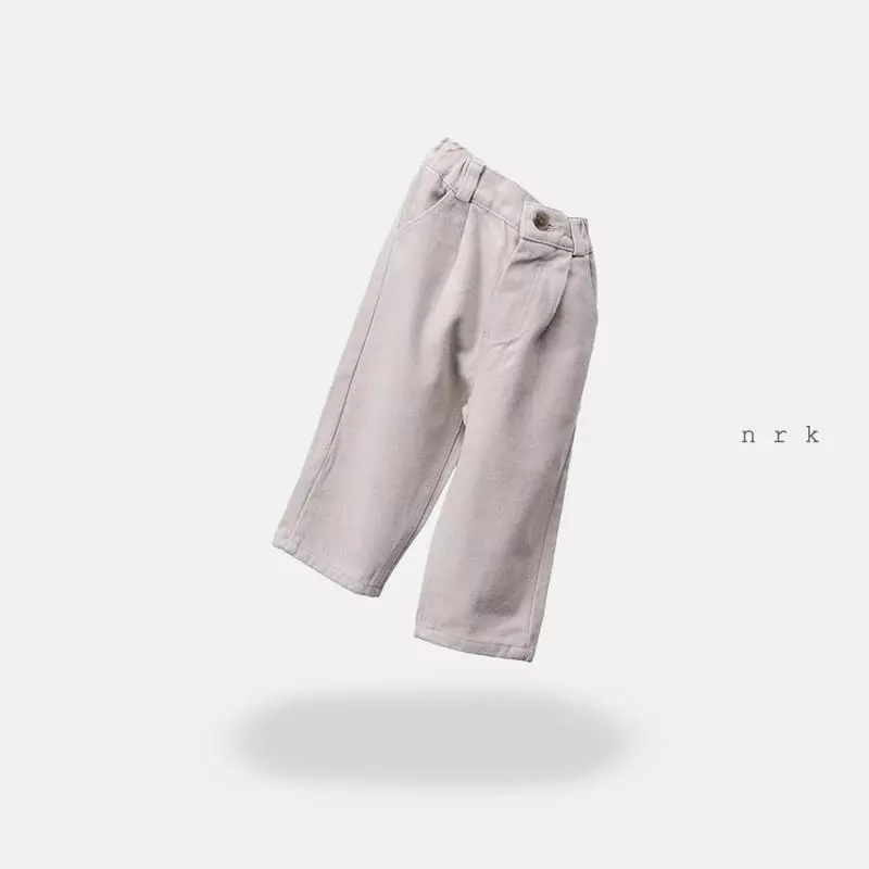 nrk - Korean Children Fashion - #fashionkids - Peach Wrinkle Pants - 6