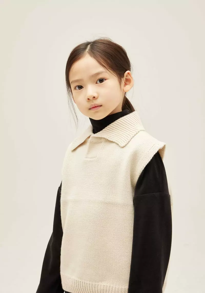 nrk - Korean Children Fashion - #kidsshorts - Collar Vest - 11