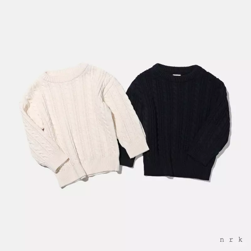 nrk - Korean Children Fashion - #kidsshorts - Twist Knit Tee - 2