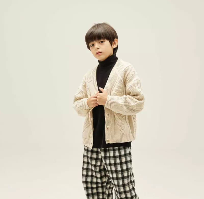 nrk - Korean Children Fashion - #kidsshorts - Big Fisher Cardigan - 11