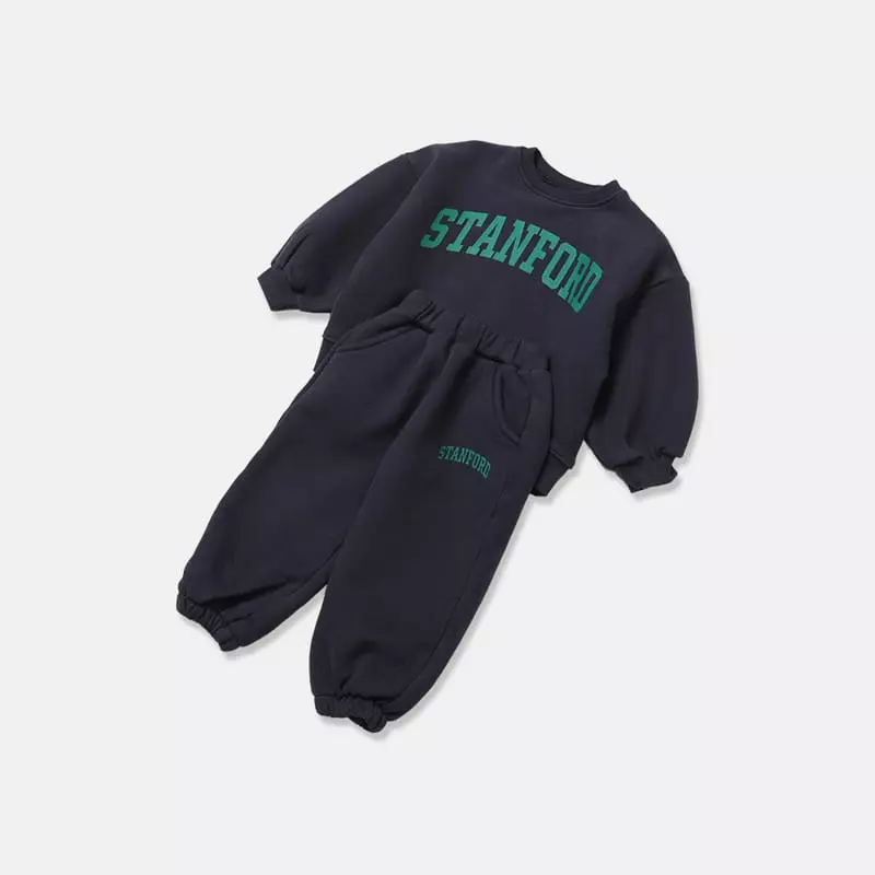 nrk - Korean Children Fashion - #kidsshorts - Stanford Top Bottom Set - 2