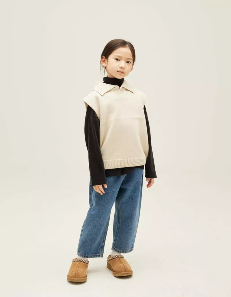 nrk - Korean Children Fashion - #kidsstore - Collar Vest - 12