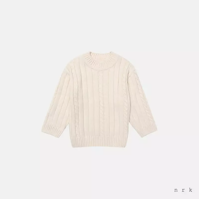 nrk - Korean Children Fashion - #kidsshorts - Ril Twist Knit Tee - 4