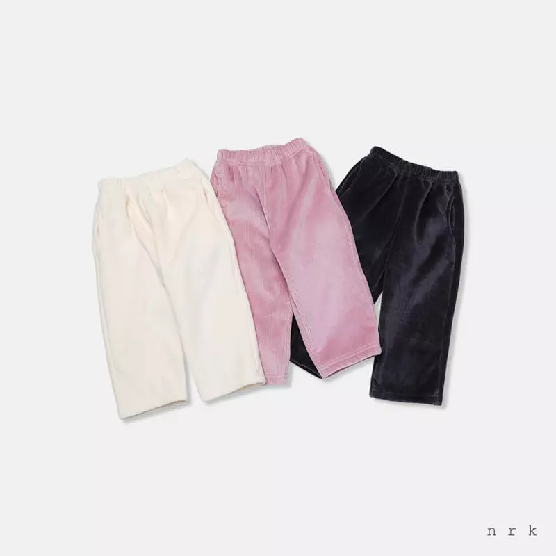 nrk - Korean Children Fashion - #kidzfashiontrend - Veloure Pants - 2