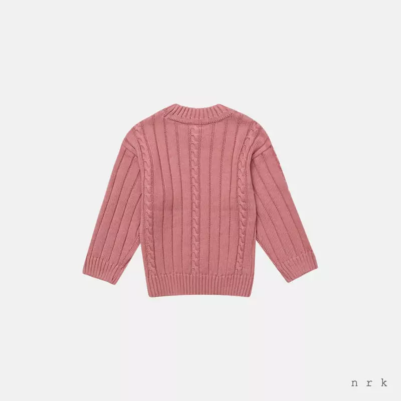 nrk - Korean Children Fashion - #littlefashionista - Ril Twist Knit Tee - 7