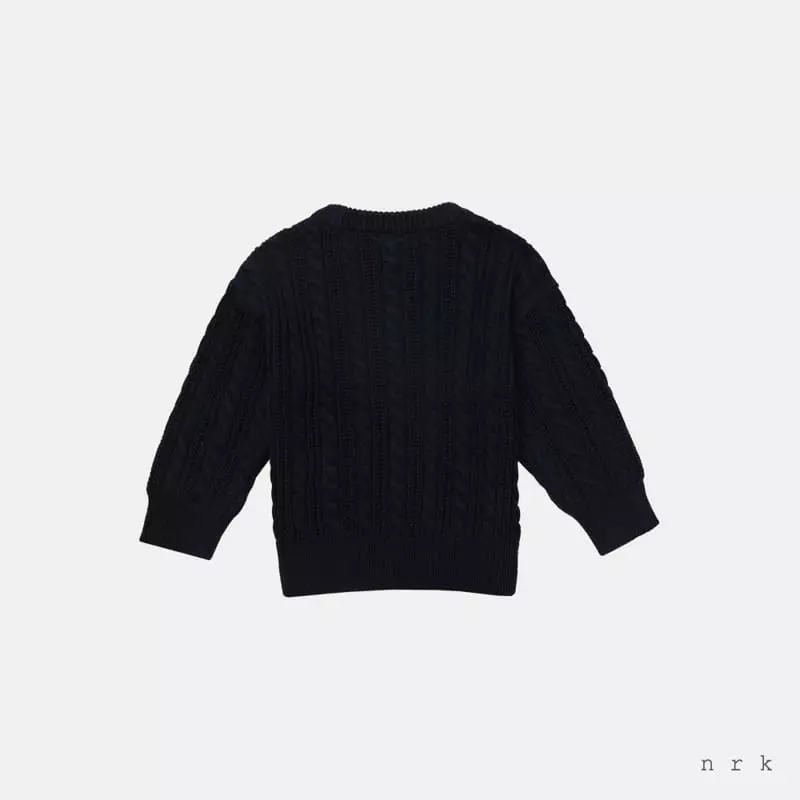 nrk - Korean Children Fashion - #littlefashionista - Twist Knit Tee - 6
