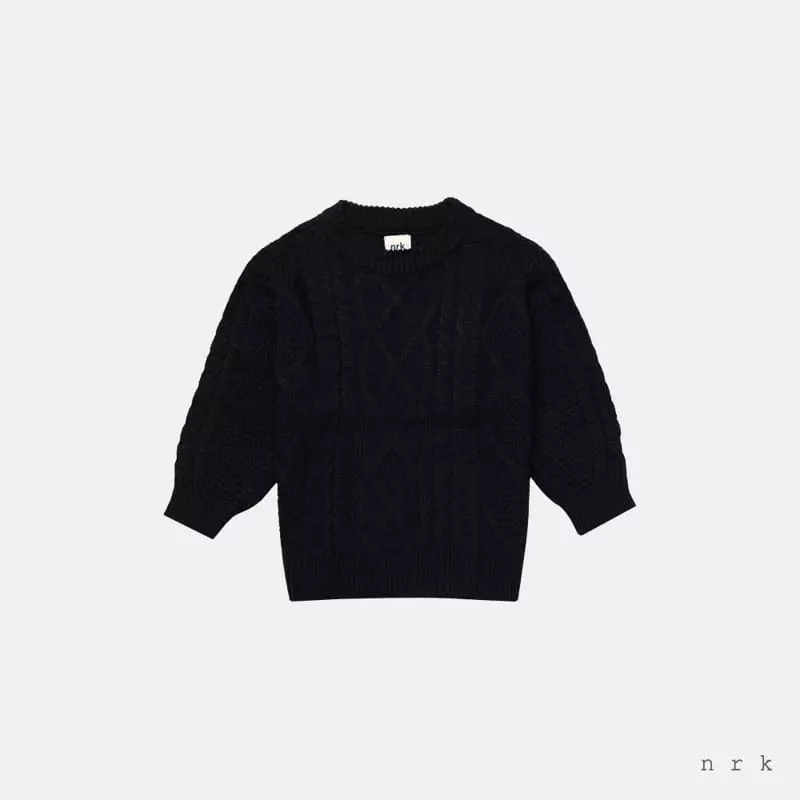 nrk - Korean Children Fashion - #littlefashionista - Fisher Knit Tee - 5