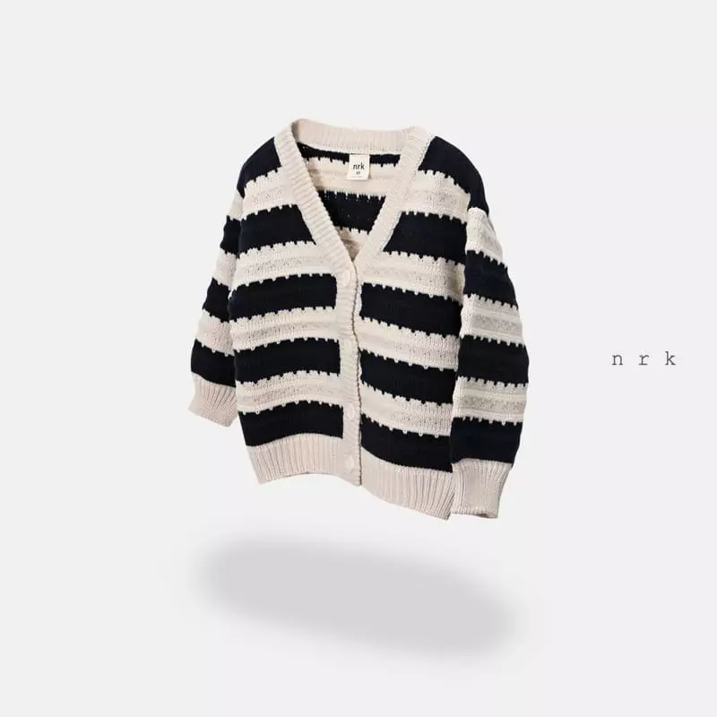 nrk - Korean Children Fashion - #littlefashionista - Block Cardigan - 3