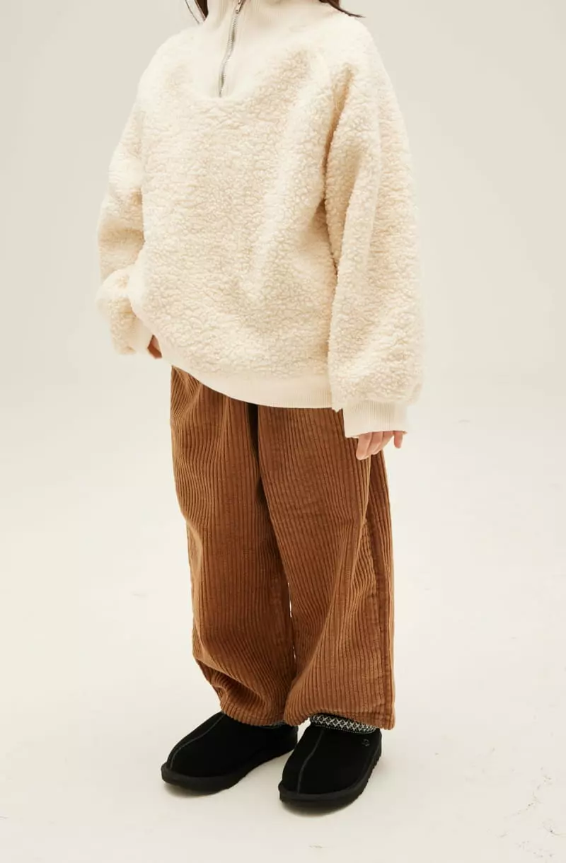 nrk - Korean Children Fashion - #littlefashionista - Dumble Half Zip-up - 11